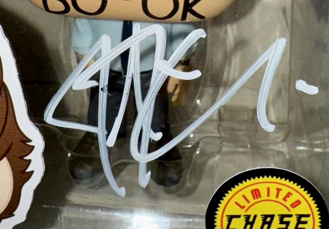 John Krasinski Signed Funko Pop #870 "Jim Halpert" (The Office) Chase Variant - Beckett COA