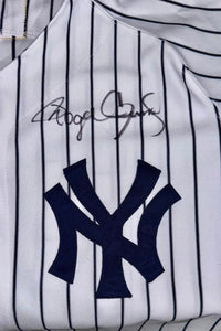 Roger Clemens Signed 2001 World Series Yankees Pinstripe Jersey - Beckett COA