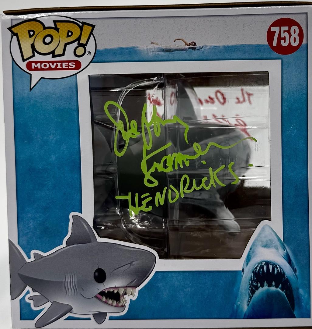 Richard Dreyfuss, Jeffrey Kramer, Jeffrey Vorhees, Stephen and Jonathan Searle, Signed Funko Pop #758 (Jaws) - Beckett COA *VERY RARE*