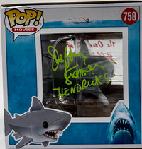 Richard Dreyfuss, Jeffrey Kramer, Jeffrey Vorhees, Stephen and Jonathan Searle, Signed Funko Pop #758 (Jaws) - Beckett COA *VERY RARE*