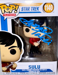 George Takei Signed Funko Pop #1140 "Sulu" (Star Trek) - Beckett COA #01