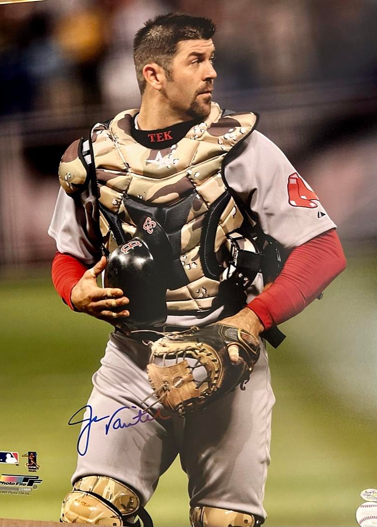 Jason Varitek Signed 16x20 Photo Boston Red Sox - SureShot COA