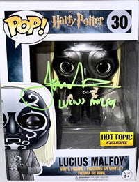 Jason Isaacs Signed Funko Pop #30 "Lucius Malfoy" (Harry Potter) - JSA COA #03
