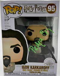 Predrag Bjelac Signed Funko Pop #95 Igor Karkaroff (Harry Potter) - SWAU