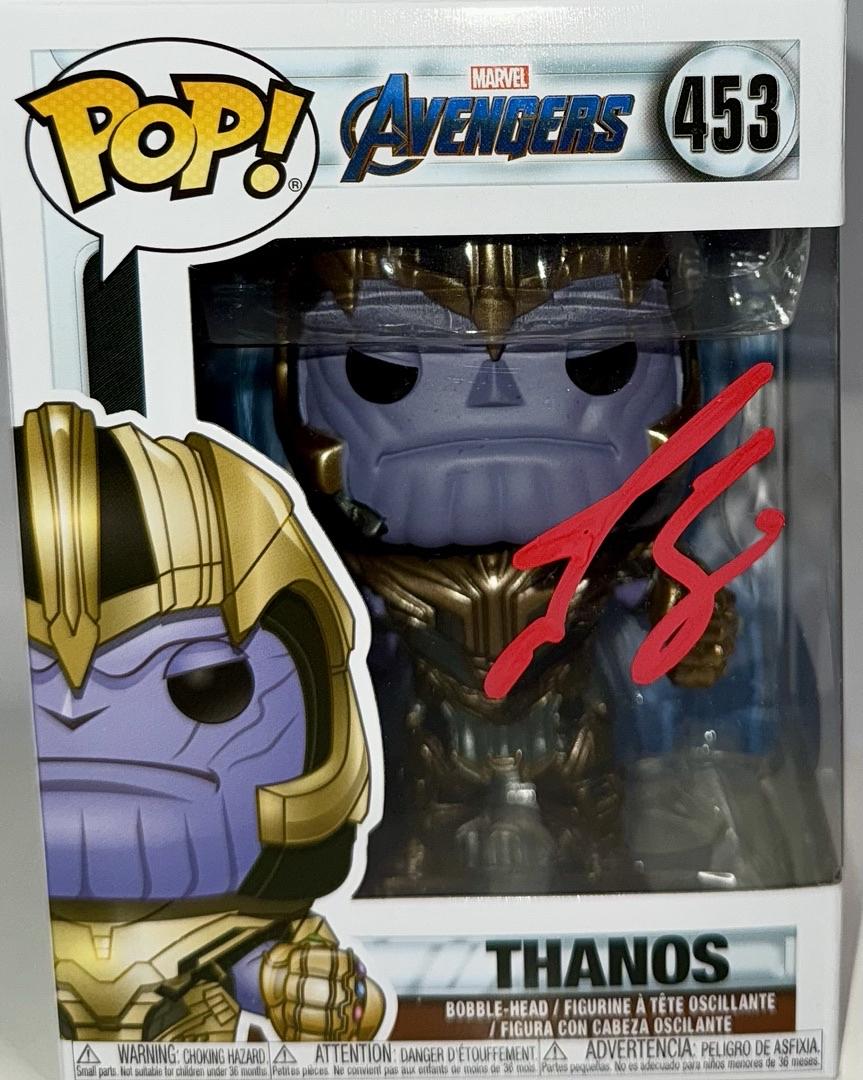 Josh Brolin Signed Funko Pop #453 "Thanos" (Avengers) - SWAU