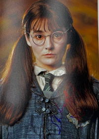 Shirley Henderson Signed 8x12 Moaning Myrtle (Harry Potter) - Beckett COA