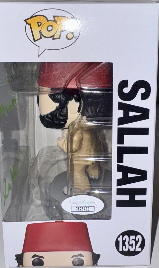 John Rhys-Davies Signed Funko Pop #1352 "Sallah" (Indiana Jones) - JSA COA #02