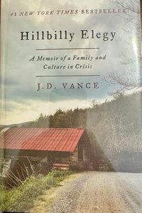 JD Vance (Vice-President) Signed "Hillbilly Elegy" Book #01