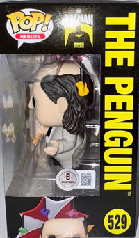 Danny Devito Signed Funko Pop #529 "The Penguin" Batman Returns (Yellow Ink) - Beckett COA #02