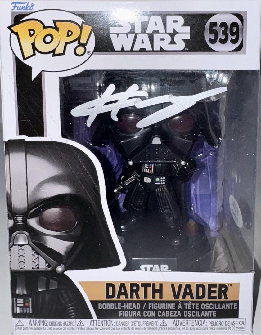 Hayden Christensen Signed Funko Pop #539 "Darth Vader" (Star Wars) - PSA COA