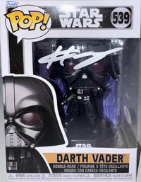 Hayden Christensen Signed Funko Pop #539 "Darth Vader" (Star Wars) - PSA COA