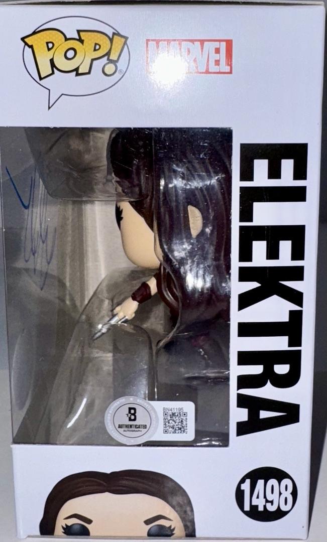 Jennifer Garner Signed Funko Pop #1498 "Elektra" Deadpool & Wolverine - Beckett COA #05