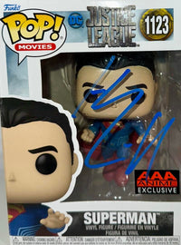 Henry Cavill Signed Funko Pop #1123 "Superman" (Justice League) - JSA