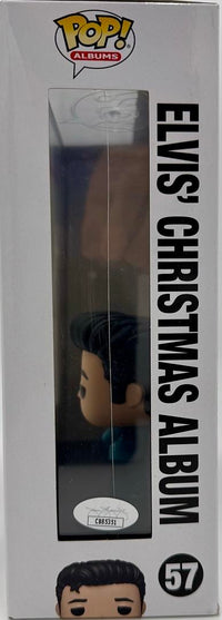 Priscilla Presley Signed Funko Pop #57 Elvis' Christmas Album (Elvis Presley)  - JSA COA