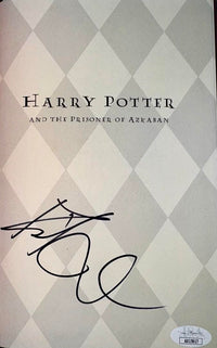 Daniel Radcliffe Autographed Book Prisoner Of Azkaban - JSA COA