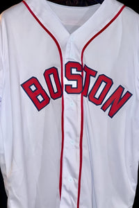 Fred Lynn Signed Custom Red Sox Jersey w/ "75 ROY & 75 MVP Inscription" -  Sure Shot COA