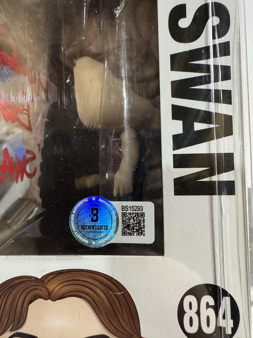 Michael Beck Signed Funko Pop #864 "Swan" (The Warriors) - Beckett COA #01