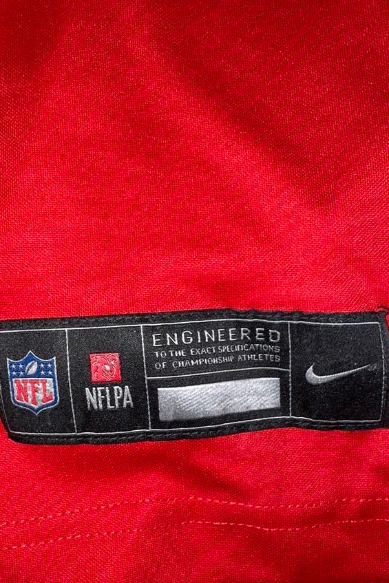 Patrick Mahomes Signed Red Nike Chiefs Jersey -  Fanatics COA #01