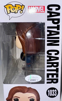 Hayley Atwell Signed Funko Pop #1033 Captain Carter (Doctor Strange)  - JSA COA