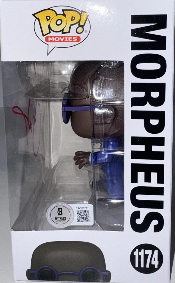 Laurence Fishburne Signed Funko Pop #1174 "Morpheus" Matrix - Beckett COA