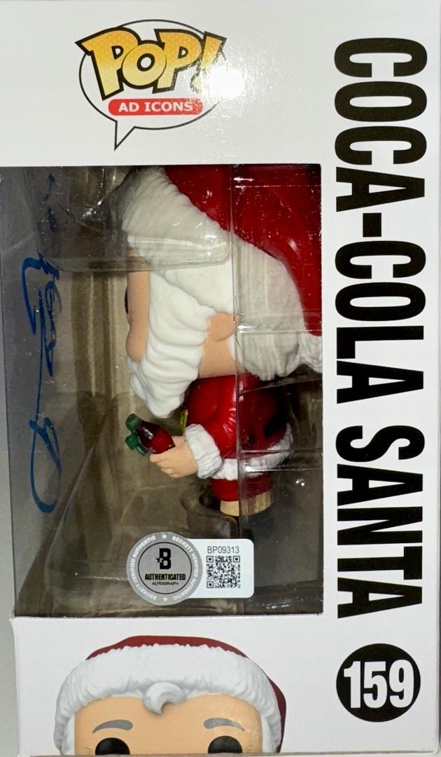 Billy Bob Thornton Signed Funko Pop #159 "Coca-Cola Santa" (Bad Santa) - Beckett COA