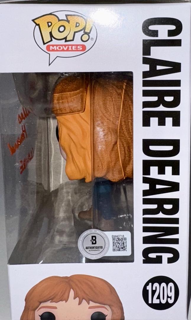 Bryce Dallas Howard Signed Pop #1209 "Claire Dearing" (Jurassic World) - Funko Beckett COA