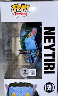 Zoe Soldana Signed Funko Pop #1550 "Neytiri" (Avatar) -Beckett COA
