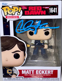 Charlie Sheen Signed Funko Pop #1641 "Matt Eckert" (Red Dawn) - Beckett COA #02