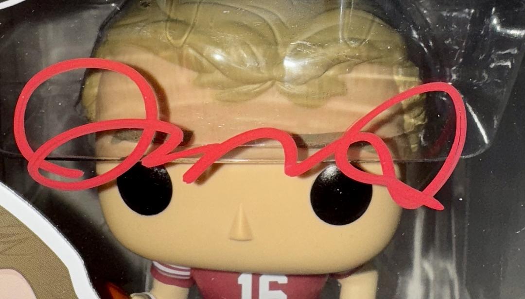 Joe Montana Signed Funko Pop #84 San Francisco 49ers - JSA COA