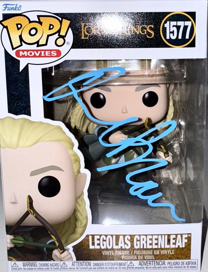 Orlando Bloom Signed Funko Pop #1577 "Legolas" (LOTR) - JSA COA #03