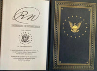 Richard Nixon Autographed Memoirs Volume I &II  - Easton Press