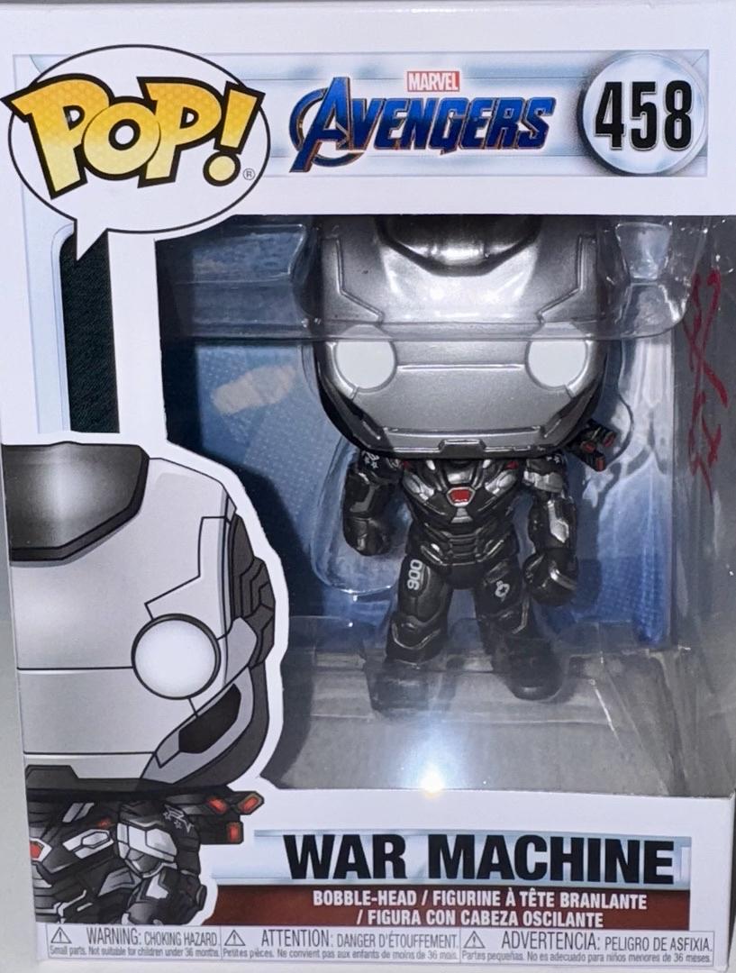 Don Cheadle Signed Funko Pop #458 (Avengers -War Machine) - JSA COA