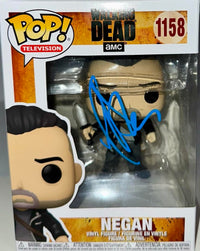 Jeffrey Dean Morgan Signed Funko Pop #1158 "Negan" (Walking Dead) - Beckett COA #02