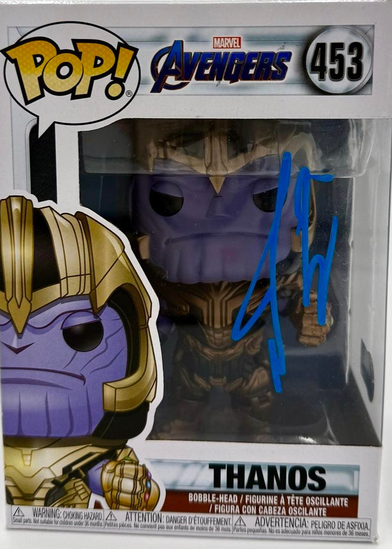 Josh Brolin Signed Funko Pop #453 Thanos (Marvel Avengers) - Beckett COA