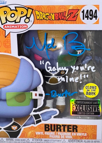 Mark Britten Signed Funko Pop #1494 "Burter" (Dragonball Z) - OC Celebrity Marketing