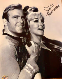 William Shatner, Julie Newmar Signed 8x10 Photo (Star Trek) - JSA COA #01