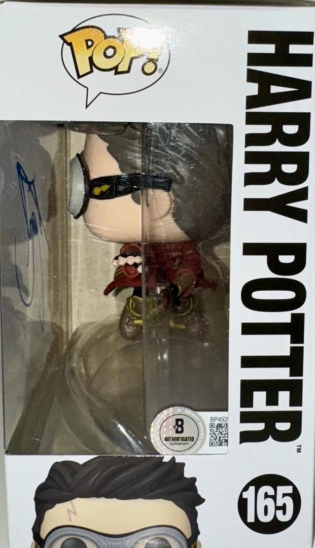 Daniel Radcliffe Signed Funko Pop #165 "Harry Potter" - Beckett COA #01