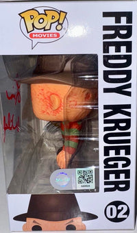 Lisa Wilcox Signed Funko Pop #02 Freddy Krueger (Nightmare On Elm Street)  - SWAU #05