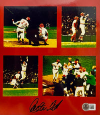 Carlton Fisk Signed 8x10 Photo Boston Red Sox - Beckett COA #01