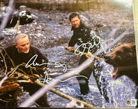 Alec Baldwin & Anthony Hopkins Signed 11x14 Photo (The Edge) *RARE* - SWAU