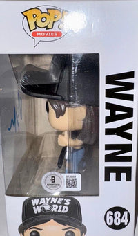 Mike Myers Signed Funko Pop #684 Wayne's World - Beckett COA #01
