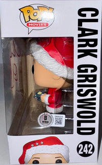 Chevy Chase Signed Funko Pop #242 "Clark Griswold" (Christmas Vacation) - Beckett COA #02