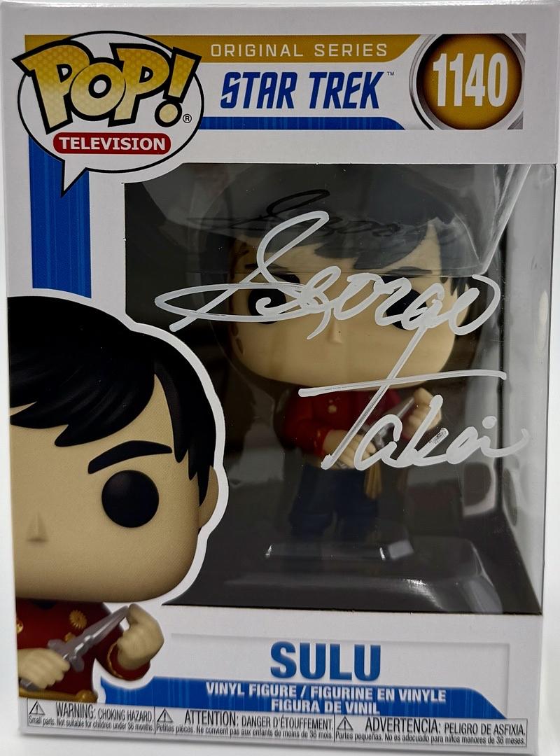 George Takei Signed Funko Pop #1140 Sulu (Star Trek)  - JSA COA
