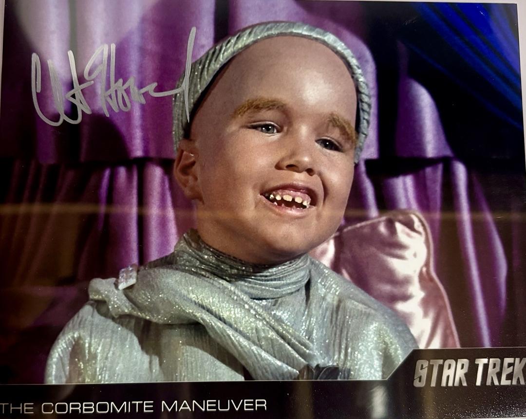 Clint Howard Signed 8x10 Photo (Star Trek) - JSA COA #01