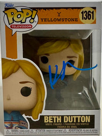 Kelly Reilly Signed Funko Pop #1361 Beth Dutton (Yellowstone) -  Beckett COA