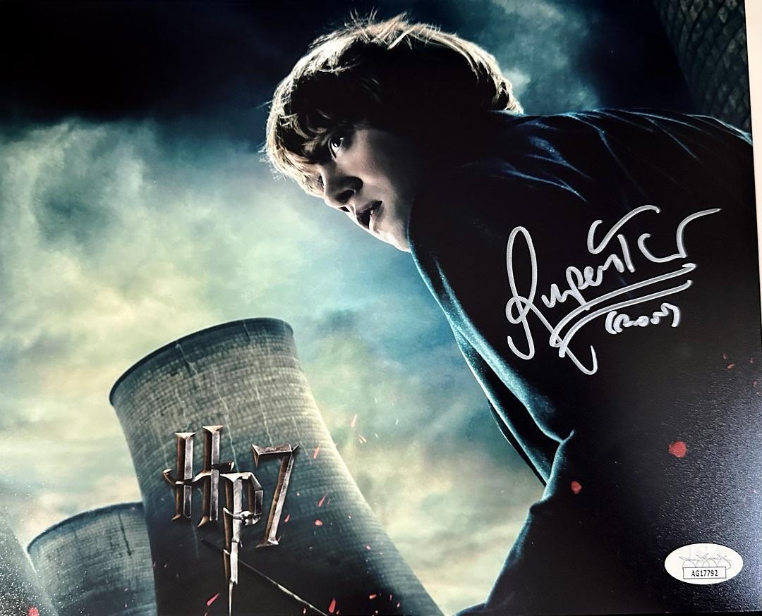 Rupert Grint 8x10 Photo (Harry Potter) - PSA COA
