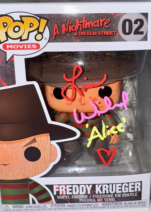 Lisa Wilcox Signed Funko Pop #02 "Freddy Krueger" w/Character Inscription (Nightmare On Elm Street) - SWAU #02