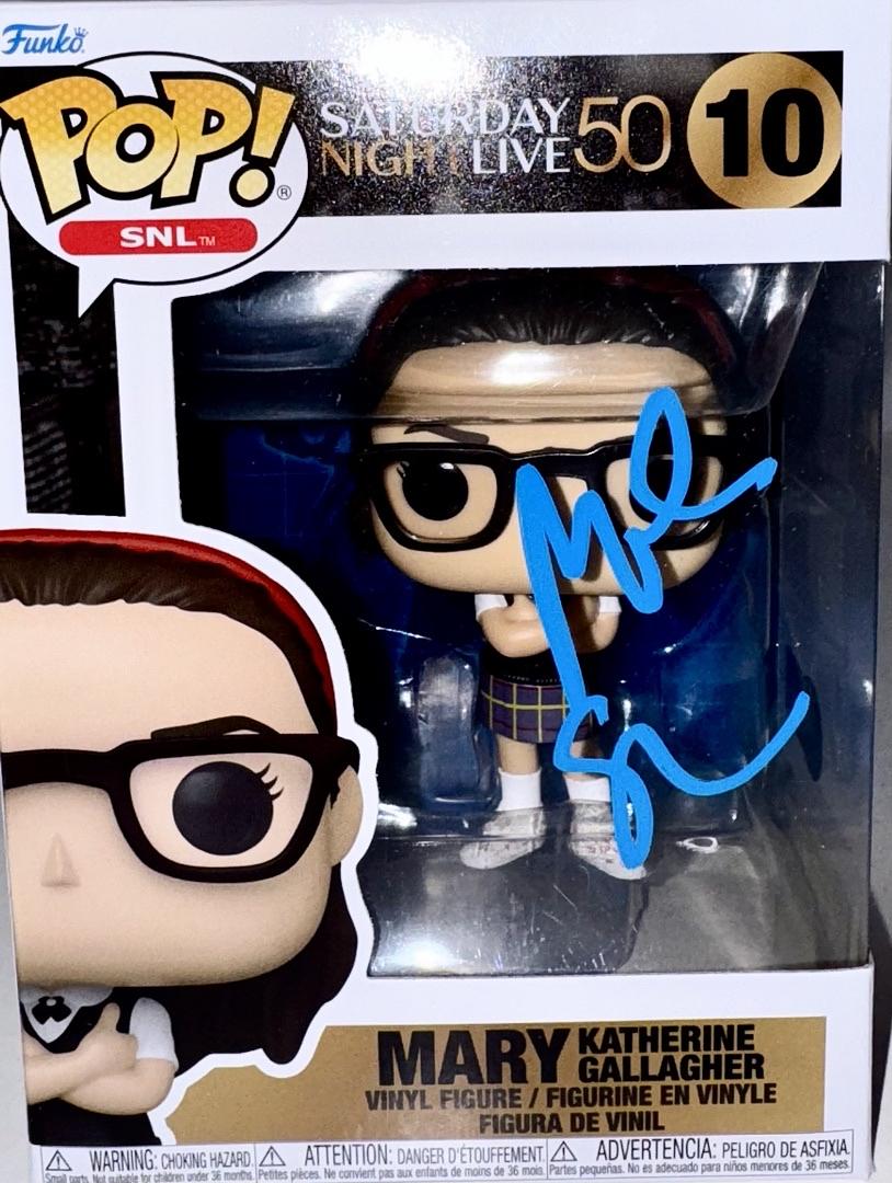 Molly Shannon Signed Funko Pop #10 Mary Katherine Gallagher (Saturday Night Live)  - Beckett COA