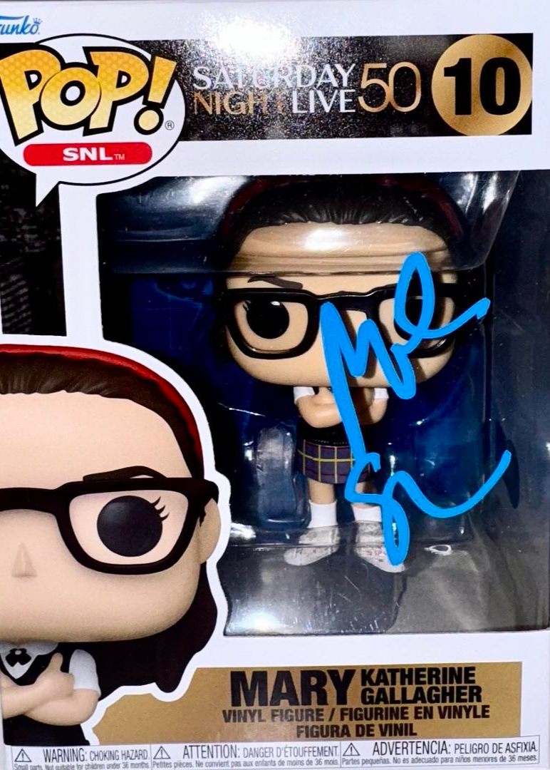 Molly Shannon Signed Funko Pop #10 Mary Katherine Gallagher (Saturday Night Live)  - Beckett COA