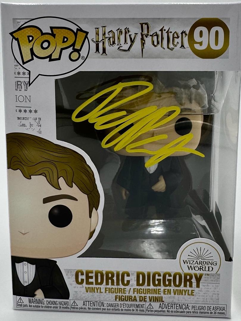 Robert Pattinson Signed Funko Pop #90 Cedric Diggory (Harry Potter) *RARE* - Celebrity Authentics 02